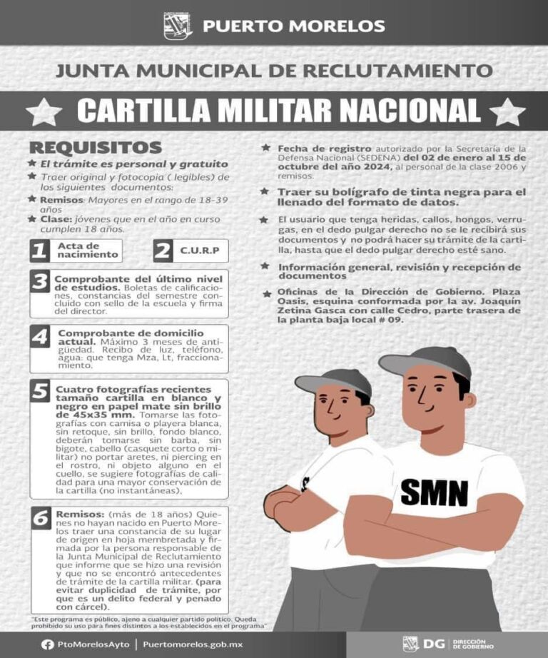 CARTILLA MILITAR NACIONAL