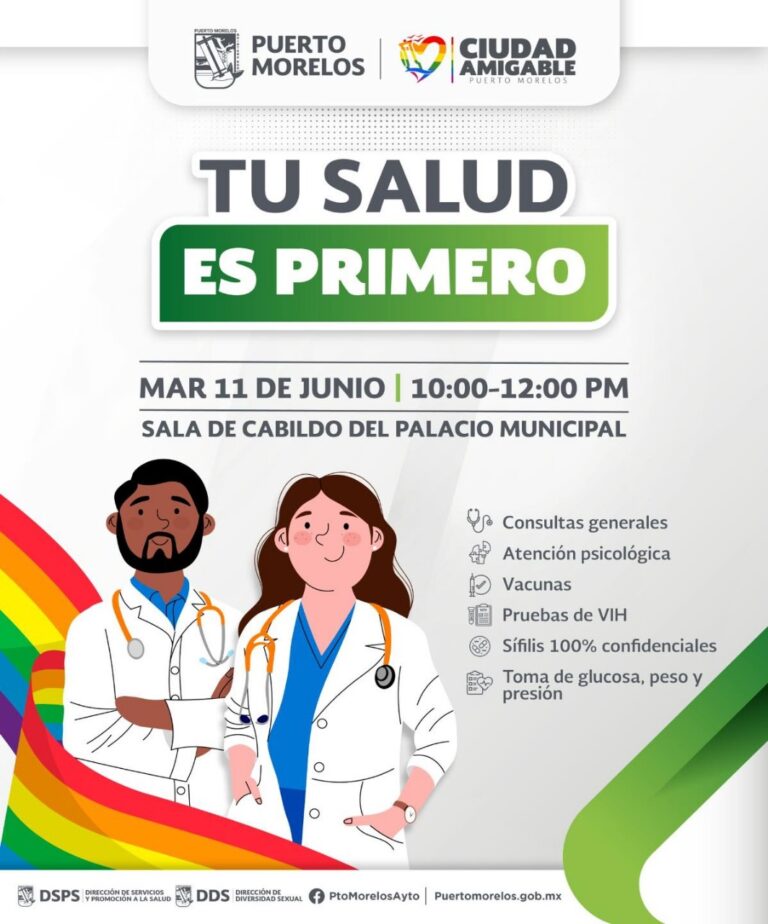 TU SALUD ES PRIMERO