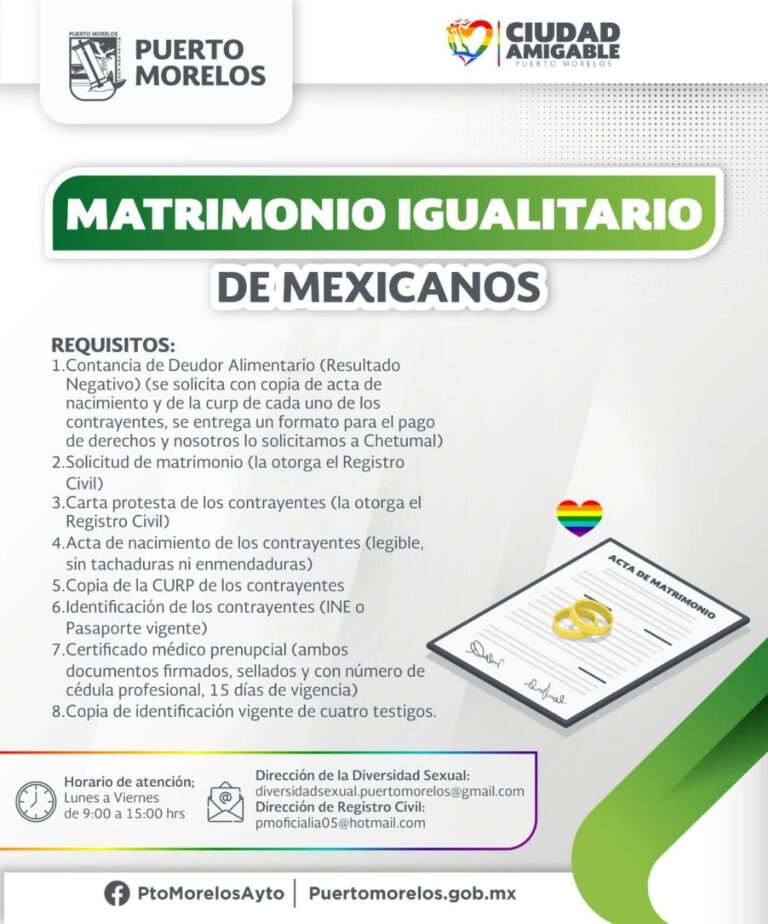 MATRIMONIO IGUALITARIO